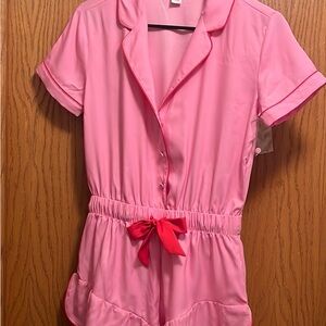 Victoria's Secret Pink Button-Up Top